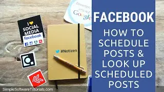 How to Schedule Posts & Look Up Scheduled Posts on Facebook