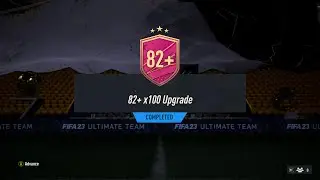 INSANE 82+ x100 Upgrade Pack Opening - FIFA 23 Ultimate Team