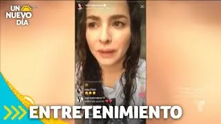 Danna García dice quién la contagió con el virus | Un Nuevo Día | Telemundo