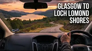 LOCH LOMOND SHORES FROM GLASGOW! 🏔️