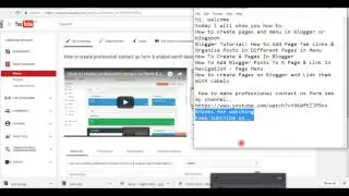 How to Add Page Tab Links & Organize Posts in Different Pages in Menu 2018