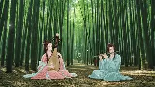 Top Chinese Zen Music for Meditation & Healing Stress | Bamboo Flute, Erhu & Guzheng | Peaceful Mind