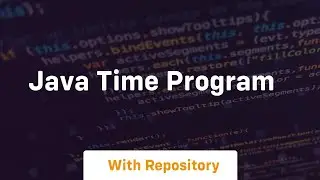 java time program