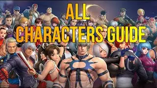 KOF Allstar: ALL CHARACTERS GUIDE JP with ALTERNATIVE FINISHER SKILL