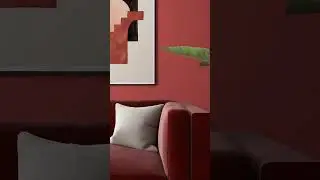 Cool red interior design #interiordesign #youtube #interior #subscribe