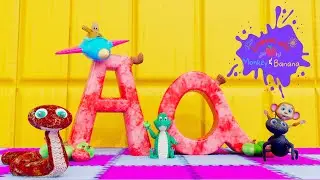 Monkey & Banana &ndash; Letter A Song! 🅰️🐵🍌 | Choo-Choo Animation Studio