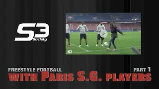 Amazing Freestyle Football by Lisa feat PARIS saint germain players for HUAWEI Part1 @S3society