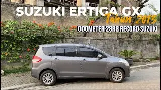 SALE & REVIEW ALA2 || ERTIGA GX 2013 MATIC ODOMETER 28rb || USED.CARID || 081395669184