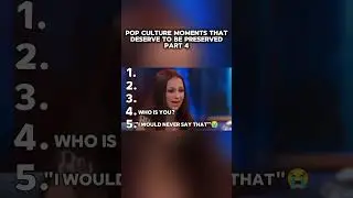 Pop culture moments that deserve to be preserved Part4 #trending #shorts #popculture #compilation