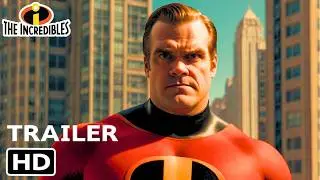 THE INCREDIBLES | Teaser Trailer | DAVID HARBOUR, Scarlett Johansson, Steve Carell | AI Concept