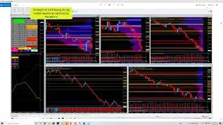 Using the volume point of control & Camarilla levels to find trading opporunties in eur/cad