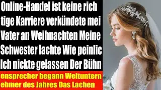 Beim Weihnachtsessen verspottete mein Vater Online-Jobs ich blieb ruhig