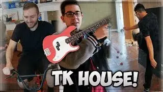 TK HOUSE VLOG - KOSDFF'S BDAY | THEORY'S INDOOR BMX CAREER COMES TO AN END!