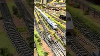 FLEISCHMANN n gauge model railway train set layout 