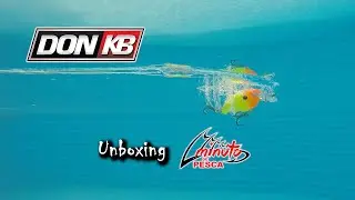 Señuelos duros y blandos (soft bait) - Unboxing Don KB