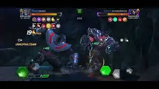 Mcoc AW season !! D.Thanos vs Solvarch Node 4 😂