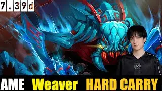 🤯AME[WEAVER] HC 7.39D- DOTA 2 HIGHEST MMR MATCH#dota2gameplay #dota2 #dota
