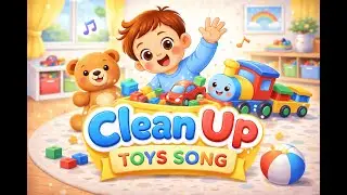 Clean Up Song for Toddlers 🧹 Fun Toy Tidy Up Song & Nursery Rhyme for Kids