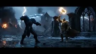 Undead Warrior Versus Paladin