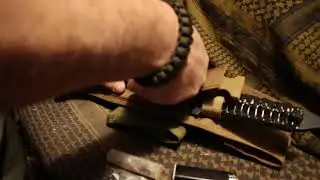 Snow-Tac 6.8mm Alpha Tracker Survival Knife 5160 Spring Steel