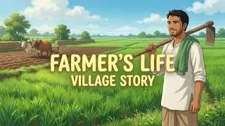 A Farmer&rsquo;s One Day Life 🌾 | Ghibli Style Village Farming Story | Peaceful Rural Life #ghiblivideos