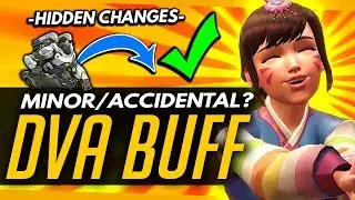 Overwatch | MINOR DVA BUFF? & FIX + Winston Jump SAVED [Hidden Changes]