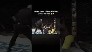 Khalil Rountree&rsquo;s Violent Ground and Pound 😤 | UFC Highlights