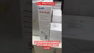 Cp plus 4MP IP STQC complete setup wholesale CCTV in Hyderabad #trending #viral #cctv #hikvision