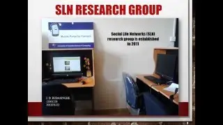 Industrial Training as a Social Life Networks Research Intern