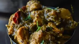 Pepper chicken curry 