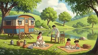 Ghibli Style Village Life | Peaceful Daisy Daily Routine | Village Life style 