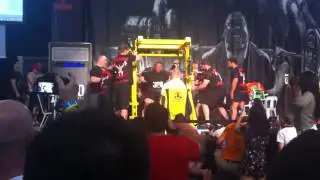 Dan Green Squat Second Attempt GPA Worlds 2014