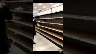 Italy  COVID 19: Panic buying at Supermarkets after deaths due to Corona Virus infection....
