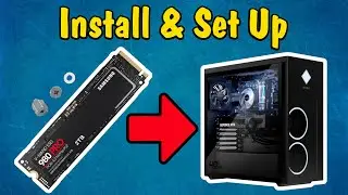 How to Install an Additional Drive & Make it the Main Windows Disk | Cloning NVMe Gen 4 SSD M.2 C
