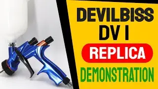 Devilbiss DV1 Replica | How does Fake Devilbiss DV1 spray | Devilbiss FAke spray gun