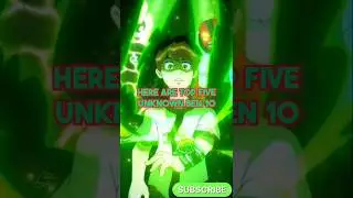 5 Ben 10 Facts You Can&rsquo;t Miss!#shorts #ben10