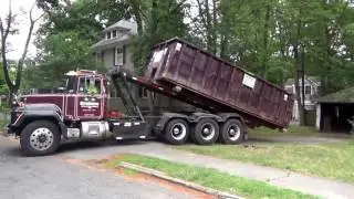 Graham Waste Services 56 ~ Mack RD Galbreath Rolloff Swapping 30 Yards