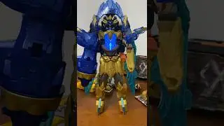 Tegasword BLUE ( x leonbuster 50) _ N&oacute;.1 sentai gozyuger #Supersentai #No1# Gozyuger #bandai