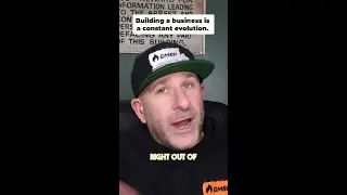 Building a Business Its a Continuous Evolution #shorts
