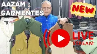 Aazam Garments| Indowestern | Coat pant| Sherwani| #new #sherwani #coat pant #live