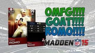 MUT 15 - 99 TONY ROMO! | Madden 15 Ultimate Team - Celebratory Pro Pack Bundle