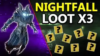 Destiny: My Exotic Nightfall Loot x3 Characters!