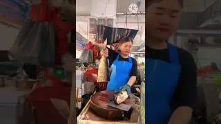 Big Silver Carp Fish Fast Cutting Skills l 😜 l #shorts #viralfishcutting #silvercarp