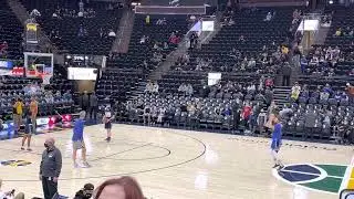 Proof Steph Curry Doesn&rsquo;t Miss - Warm Up Shooting #utahjazz #stephcurry #goldenstatewarriors