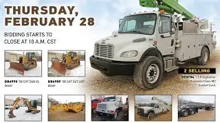 Construction equipment auction | February 28, 2019 | Purple Wave