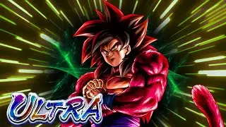 ENFIM VAMOS VER O POTENCIAL DO GOKU ULTRA SSJ4, A MELHOR TRANSFORMAÇÃO - DRAGON BALL LEGENDS 