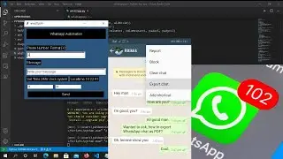 Send Whatsapp messages with python