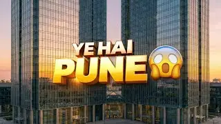 Pune City 2026 😍 | Glass Buildings, Big Roads & City View