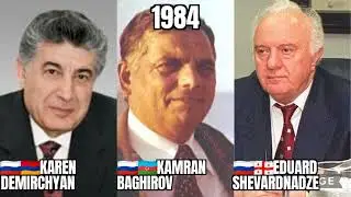Timeline of All Leaders of Armenia, Azerbaijan, and Georgia