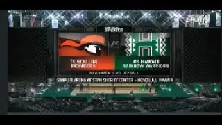Hawaii Men's Volleyball, UH vs Tusculum, 2/4/24 (Game 2)